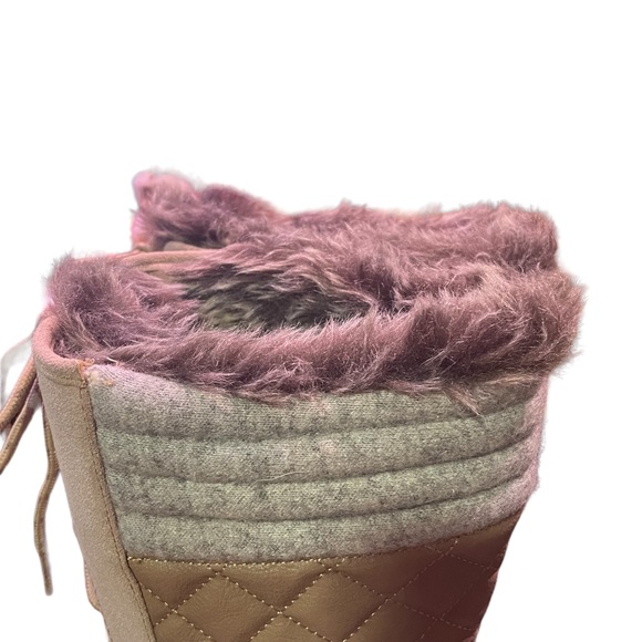 CALL IT SPRING NWOT WINTER BOOTS TAN SIZE 8 - Picture 7 of 9